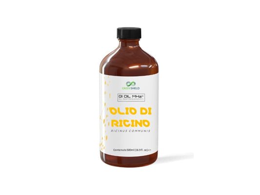 100% kaltgepresstes und biofrequentiertes essbares Rizinusöl - 500ml