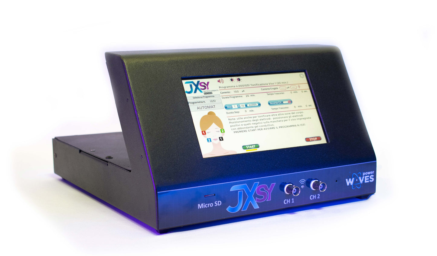 JXSY Microcurrent Machine – Bellezza Avanzata con Microcorrenti e Onde Scalari