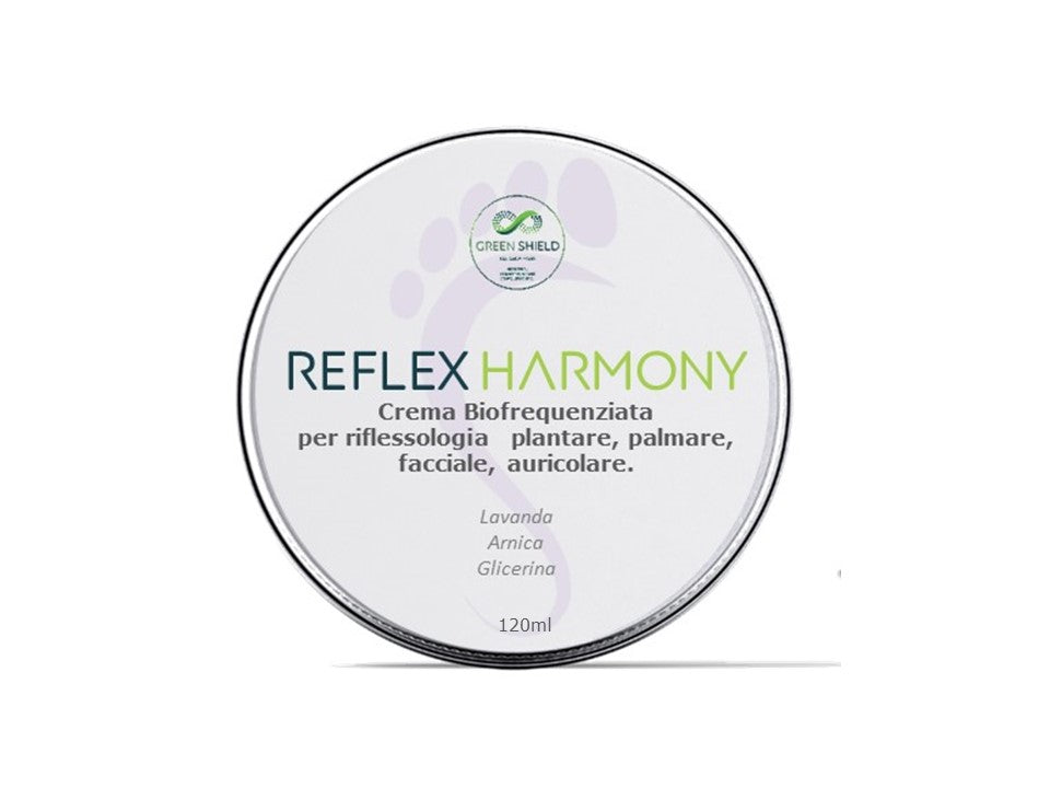 Reflex Harmony biofrequency cream for foot, ear, palm and facial reflexology