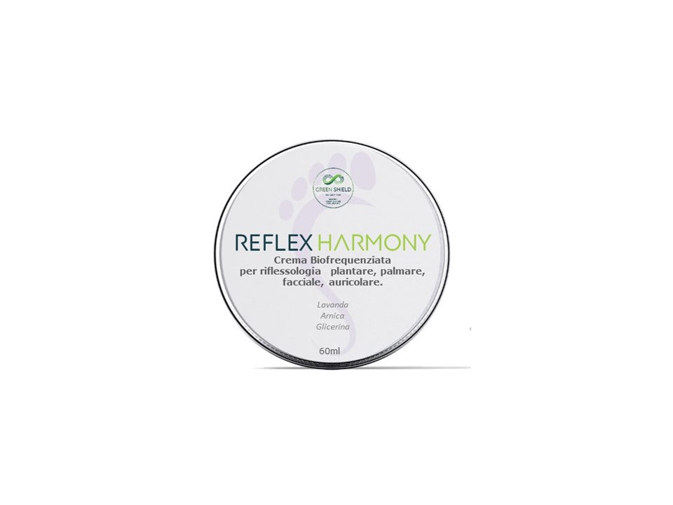 Reflex Harmony biofrequency cream for foot, ear, palm and facial reflexology